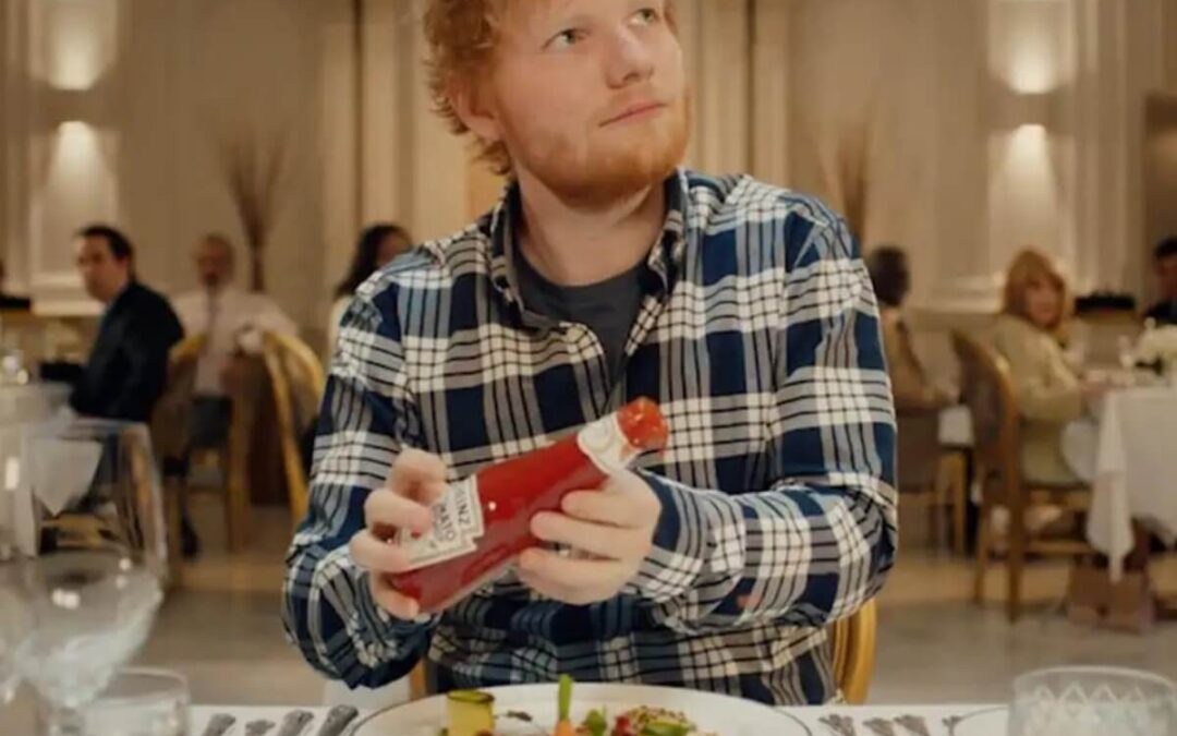What’s common between Heinz tomato ketchup and Ed Sheeran?